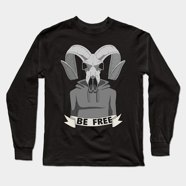 Be Free Long Sleeve T-Shirt by Vlader